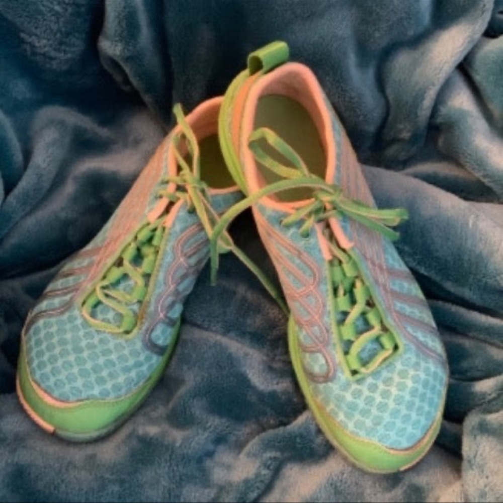 Merrell Vibram Green Blue Women's Shoes